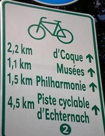 Echternach en bicicleta