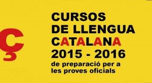 Catalan courses 2015-16