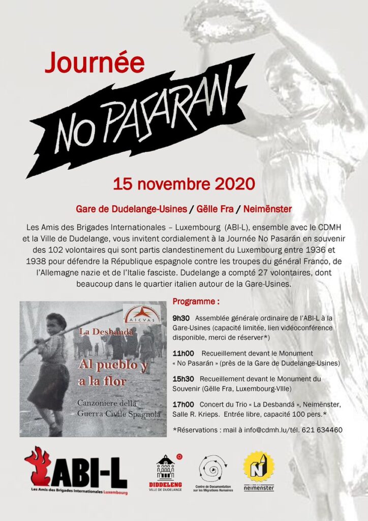 No pasarán 2020