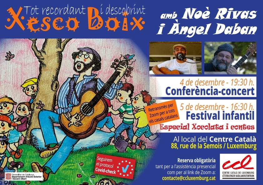 Conference-concert on Xesco Boix