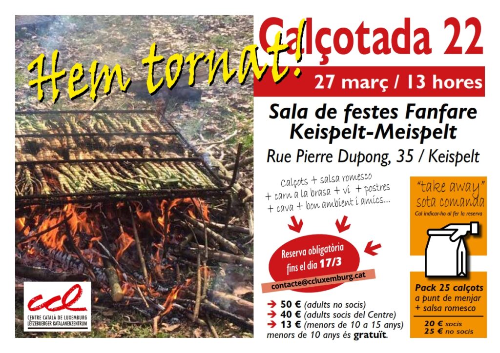 La Calçotada revient comme avant