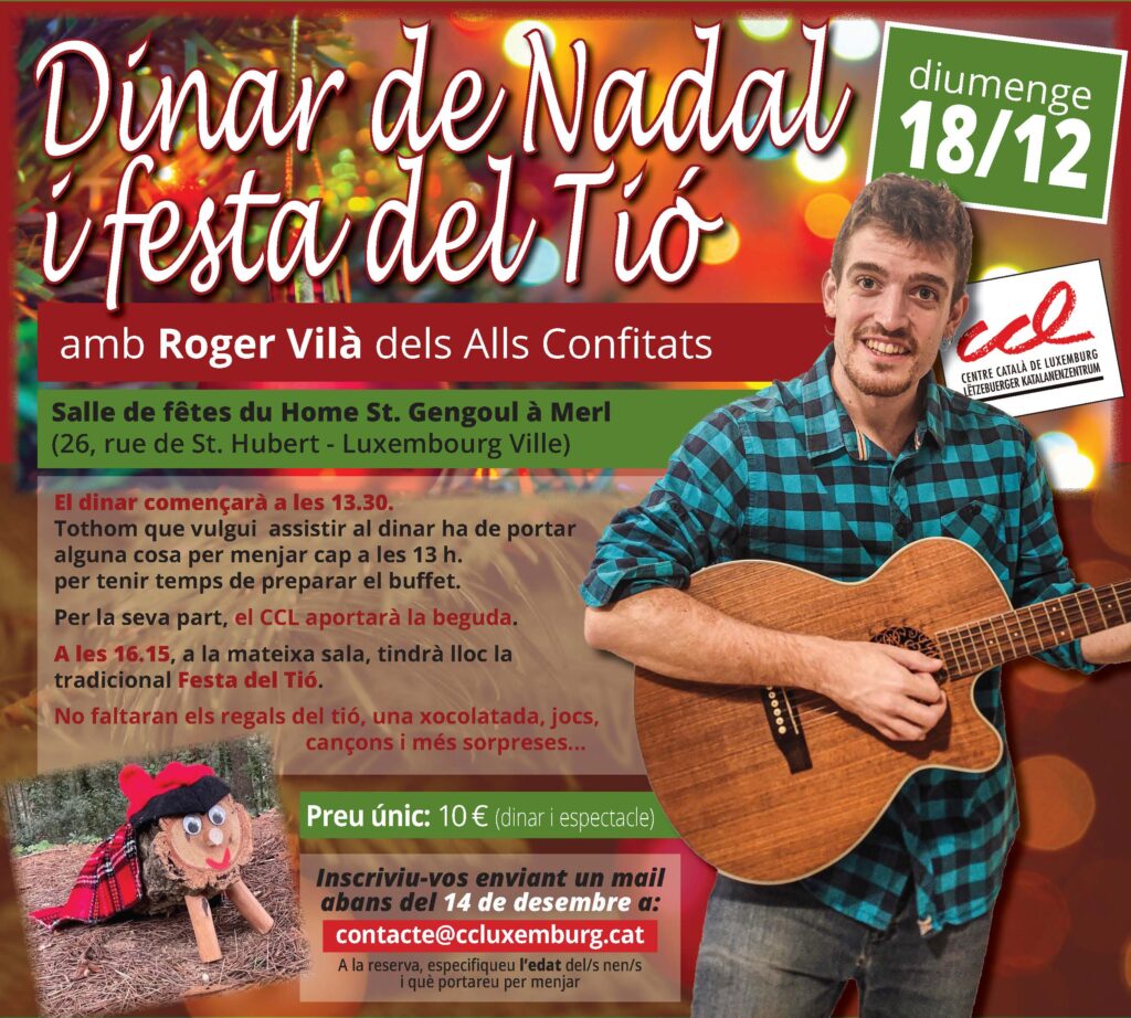 Comida de Navidad y Fiesta del Tió 2022