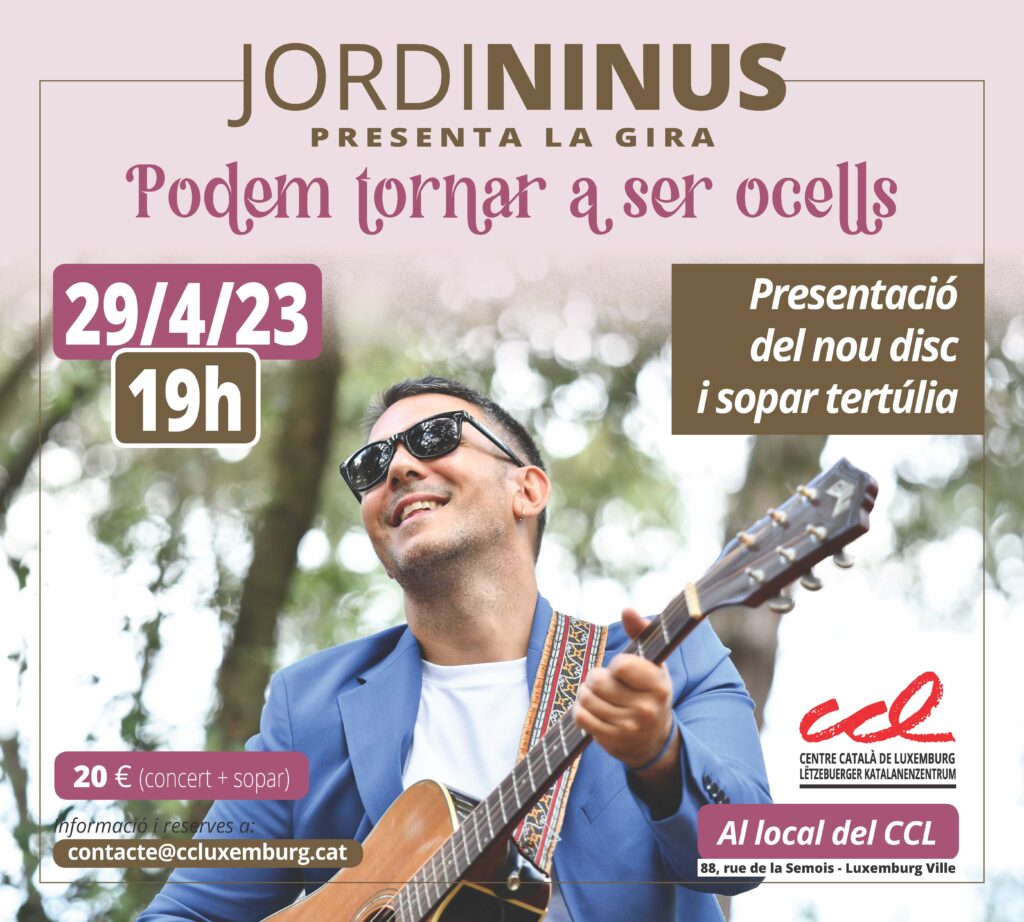 Jordi Ninus is back