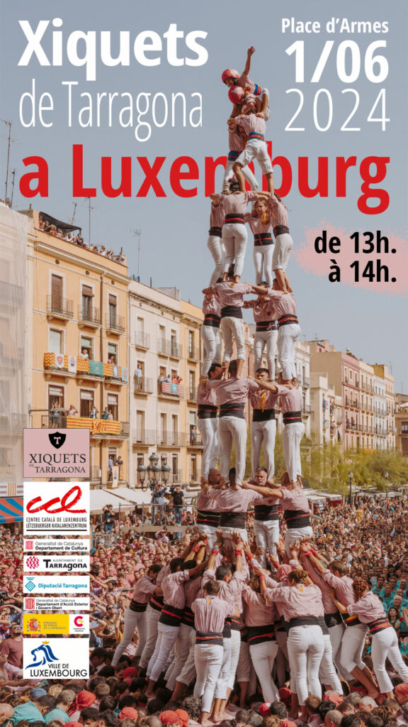 Xiquets de Tarragona a la Place d'Armes