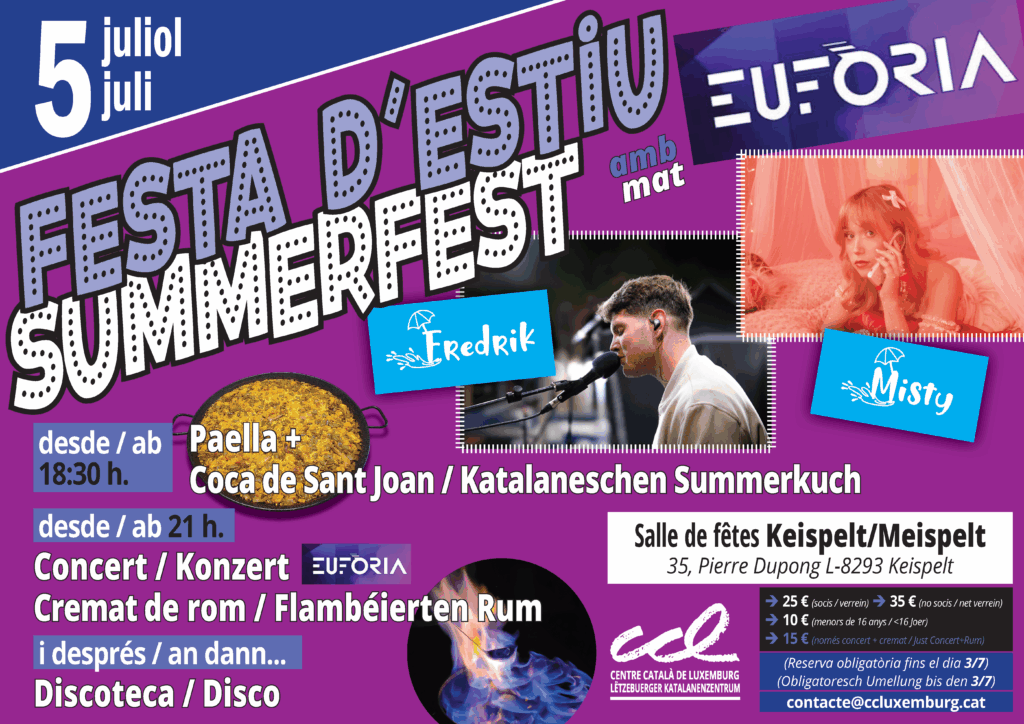 Festa d'estiu amb Misty i Fredrik