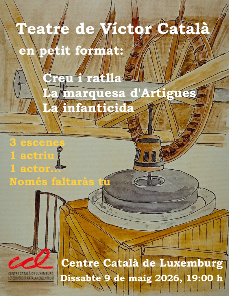 Teatre - La infanticida de Víctor Català