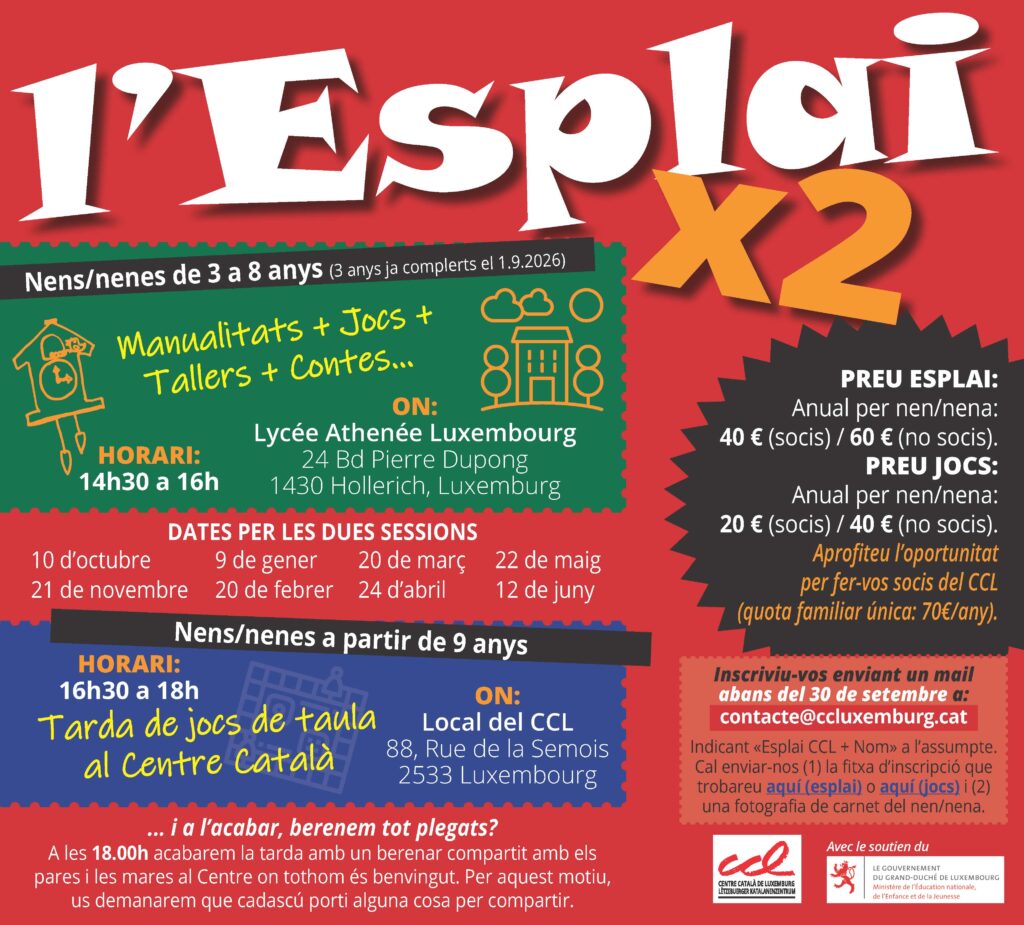 Esplai i jocs de taula